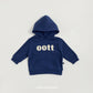 (Pre-order) OOTTBEBE Spring - Bouclé Hoodie 댄디부클후드맨투맨 (2 Colors)