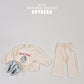 (Pre-order) Soybean Kids - Rabbit Knit Top & Bottom Set 레빗니트상하복 (2 Colors)