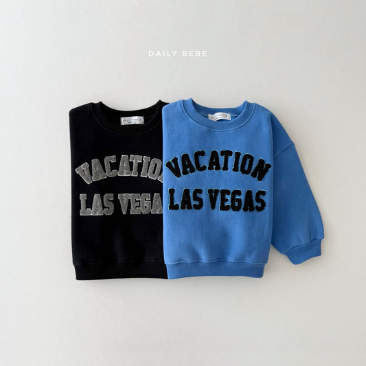 (Pre-order) Daily Bebe Winter - Kids' Vacation Sweatshirt 베케이션 맨투맨 (2 Colors)