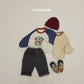 (Pre-order) Soybean Kids Winter - Fleece-Lined Work Denim Pants 기모워크데님팬츠 (2 Colors)
