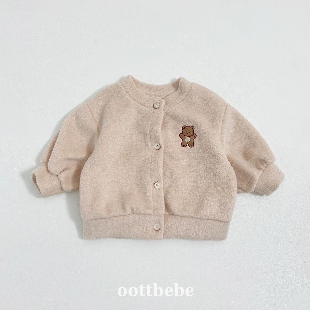 (Pre-order) OOTTBEBE Winter - Cotton Candy Cardigan 솜사탕 가디건 (4 Colors)