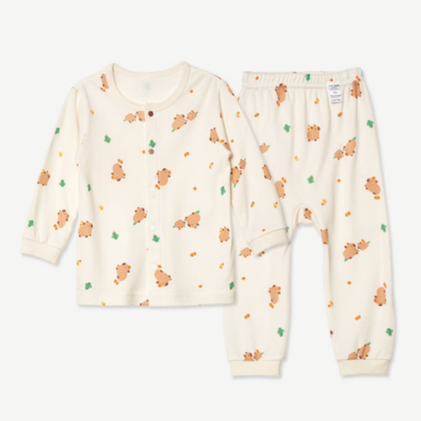 (Baby Boom) ‘25 Bamboo Long Sleeve Pajama Set (2 Colors)