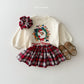 (Pre-order) Daily Bebe Winter - Kids' Merry Ruffle Skirt 메리 홀 스커트 (2 Colors)