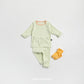 (Pre-order) OOTTBEBE Spring - Modal Heart Pajama Set 모달하트실내복 (4 Colors)