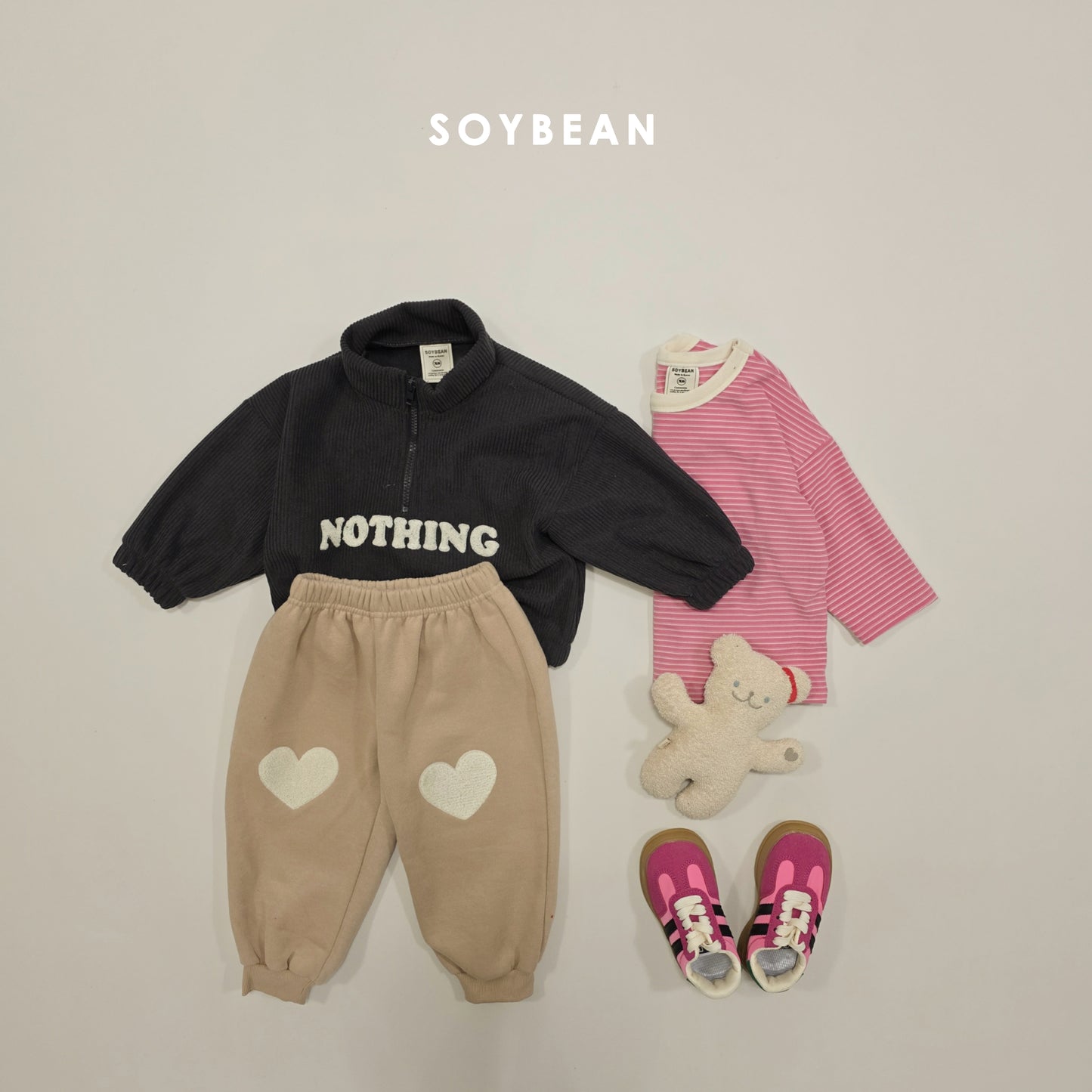 (Pre-order) Soybean Kids Winter - Captain Cozy Loose Tee 캡틴코지루즈티 (4 Colors)