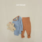 (Pre-order) Soybean Kids Winter - Warm Hug Fleece-Lined Pajama Set 따숩허그세트 (4 Colors)