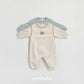 (Pre-order) OOTTBEBE Winter - Cozy Bear Full Suit 쿨쿨베어전신슈트 (2 Colors)