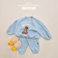 (Pre-order) Soybean Kids - Bear Adventure Top & Bottom Set 곰돌어드벤쳐상하복 (3 Colors)