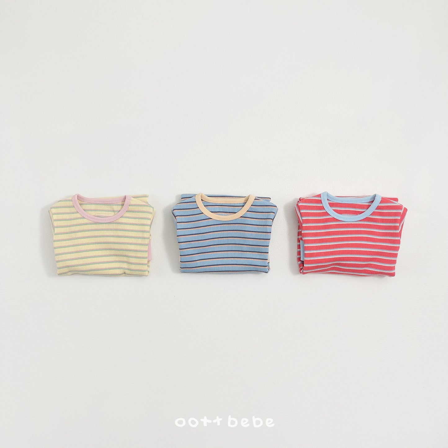 (Pre-order) OOTTBEBE Spring - Apollo Stripe Bodysuit 아폴로슈트 (3 Colors)