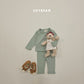 (Pre-order) Soybean Kids Winter - Heat Fleece Pajama Set 히트실내복 (6 Colors)