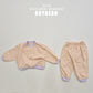 (Pre-order) Soybean Kids - Point Stripe Top & Bottom Set 포인트단가라상하복 (4 Colors)