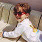 (Pre-order) KoongsKoongs Kids’ Premium Tok Tok Warm All-in-One Rash Guard (Cheetah)
