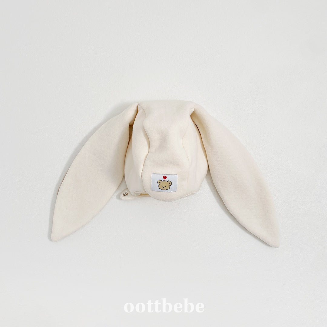 (Pre-order) OOTTBEBE Winter -  Bunny Ear Hood 바니모자 (5 Colors)