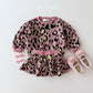 (Pre-order) Daily Bebe - Kids’ Leopard Skirt Set 레오파드세트 (2 Colors)