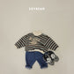 (Pre-order) Soybean Kids Winter - Alaska Fleece-Lined Mock Neck Sweatshirt 알래스카양기모맨투맨 (2 Colors)