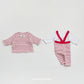 (Pre-order) OOTTBEBE Spring - Say OOTT Baby 1+1 Tee Set 세이오뜨 1+1티셔츠 (4 Colors)