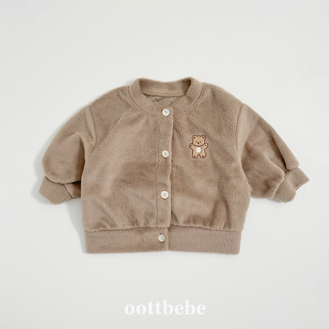 (Pre-order) OOTTBEBE Winter - Cotton Candy Cardigan 솜사탕 가디건 (4 Colors)