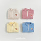(Pre-order) OOTTBEBE Winter - Puppy Fleece Anorak Bodysuit 멍멍아노락슈트 (4 Colors)