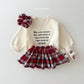 (Pre-order) Daily Bebe Winter - Kids' Merry Ruffle Skirt 메리 홀 스커트 (2 Colors)