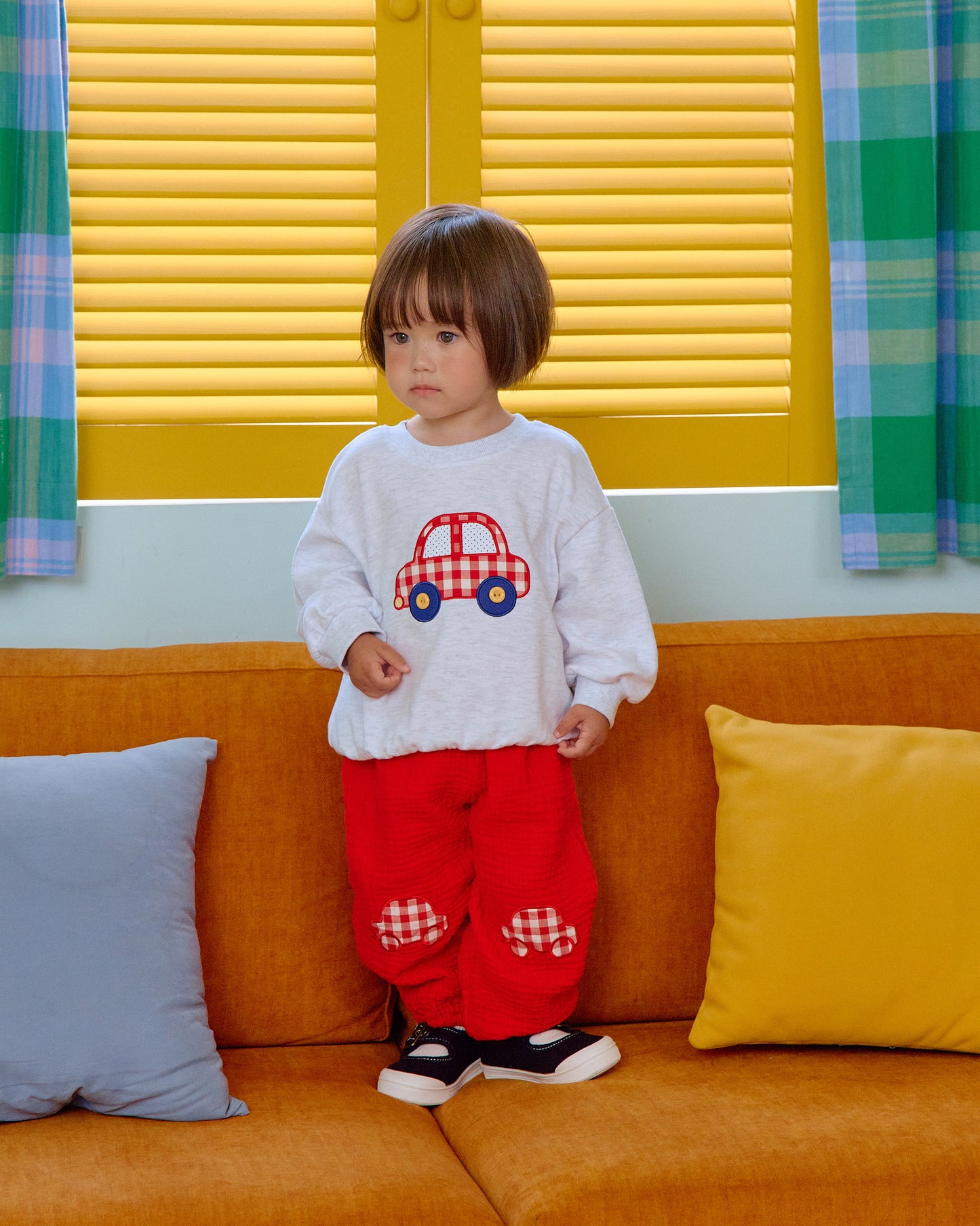 (Pre-order) OOTTBEBE Fall - Bungbung Gojaengi Pants - 붕붕이고쟁이팬츠 (3 Colors)