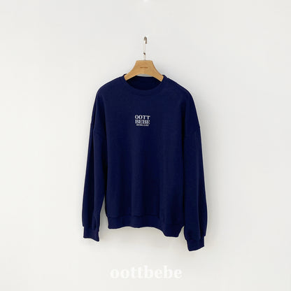 (Pre-order) OOTTBEBE - Mom's OOTT Sweatshirt 오뜨베베맨투맨 (성인) (4 Colors)