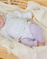 (Pre-order) OOTTBEBE Fall - Lovely Floral Romper & Leggings Set 코코플라워슈트세트 (2 Colors)