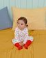 (Pre-order) OOTTBEBE Fall - Petite Heart Pajama Set 쁘띠하트실내복 (2 Colors)
