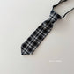 (Pre-order) Daily Bebe - Kids' Check School Necktie 체크 스쿨 넥타이 (2 Colors)