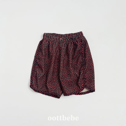 (Pre-order) OOTTBEBE - Bloom Pants (6/10 Length) 블룸팬츠(6부) (2 Colors)
