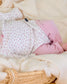 (Pre-order) OOTTBEBE Fall - Lovely Floral Romper & Leggings Set 코코플라워슈트세트 (2 Colors)
