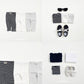(Pre-order) OOTTBEBE - Simple Leggings 3-Piece Set 심플레깅스 1+1+1(3종세트) (2 Colors)
