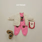 (Pre-order) Soybean Kids Winter - Hello Boucle Rudolph Top & Bottom Set 헬로부클루돌프상하 (2 Colors)
