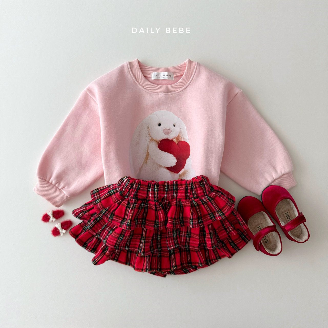 (Pre-order) Daily Bebe - Kids’ Ruffle Skirt 캉캉치마 (3 Colors)