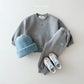 (Pre-order) Daily Bebe Winter - Kids’ Love Jogger Top & Bottom Set 러브 조거세트 (5 Colors)