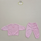 (Pre-order) Soybean Kids - Popping Mink Top & Bottom Set 팝핑밍크리본상하복 (2 Colors)