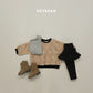 (Pre-order) Soybean Kids Winter - Popping Sherpa Sweatshirt 팝핑양털맨투맨 (4 Colors)
