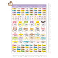 (Pre-order) Personalized Premium Waterproof Name Stickers