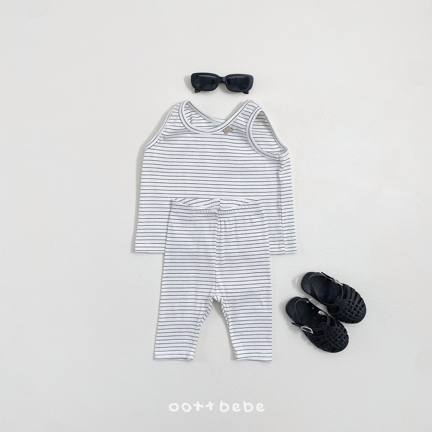 (Pre-order) OOTTBEBE Summer - Sherbet Leggings (Kids) 샤베트5부레깅스 (5 Colors)