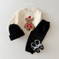 (Pre-order) Daily Bebe Winter - Kids' Baby Bear Sweatshirt 베베곰 맨투맨 (2 Colors)