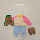 (Pre-order) Soybean Kids Winter - Color Pang Fleece Tee 컬러팡플리스티 (6 Colors)