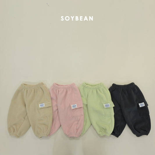 (Pre-order) Soybean Kids Winter - Super Barrel Fleece Jogger Pants 슈퍼항아리플리스조거 (4 Colors)