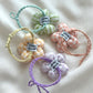 (Chenny Bong Bong) Kids’ Handmade Gingham Blossom Hair Tie (4 Colors)