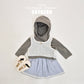 (Pre-order) Soybean Kids - Love Frill Skirt 러브스커트 (2 Colors)