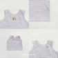(Pre-order) OOTTBEBE Summer - Sherbet 1+1 Tee Set (Kids) 샤베트 1+1티셔츠 (5 Colors)