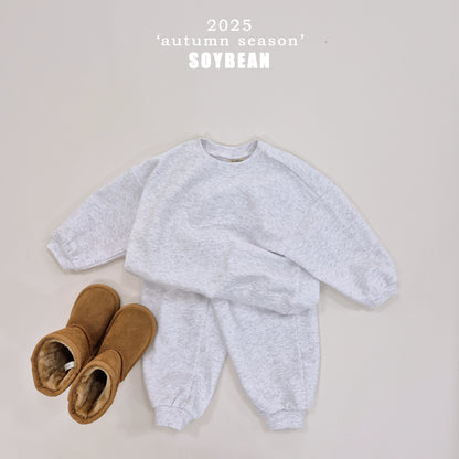 (Pre-order) Soybean Kids - Fall Lollipop Top & Bottom Set 가을롤리팝상하복 (16 Colors)