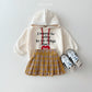 (Pre-order) Daily Bebe - Kids' Check School Skirts 체크 스쿨 스커트 (2 Colors)
