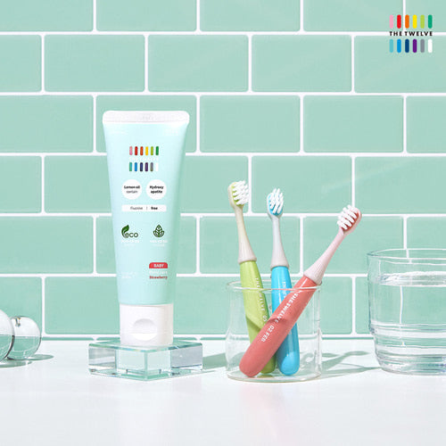 (The Twelve) Kids’ Toothbrush Set: Step 2 (Toddler) (12pcs)