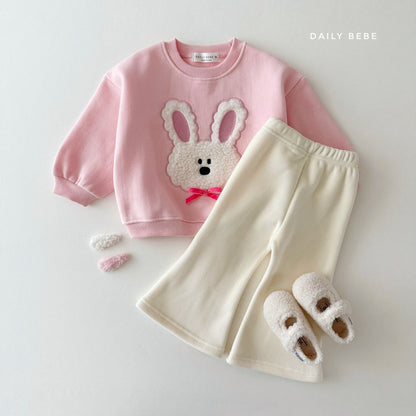 (Pre-order) Daily Bebe Winter - Kids’ Mink Bootcut Pants 밍크 부츠컷팬츠 (3 Colors)