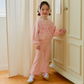 (Pre-order) Daily Bebe - Kids’ Love Bootcut Top & Bottom Set 러브 부츠컷세트 (4 Colors)