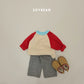 (Pre-order) Soybean Kids Winter - Color Pang Fleece Tee 컬러팡플리스티 (6 Colors)
